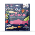 Sucha karma dla psa Łosoś, pasternak i truskawka 60g – packshot producenta Syta Micha