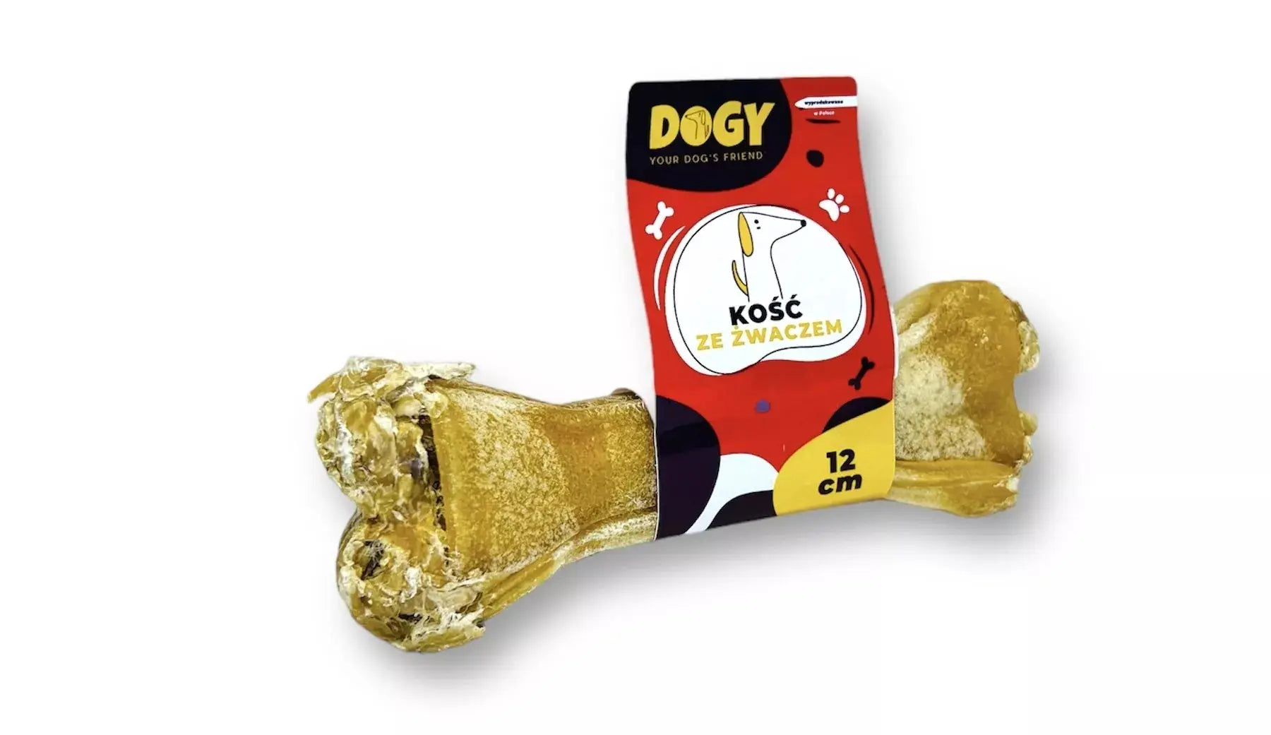 DOGY - Kość ze żwaczem 12cm DOGY