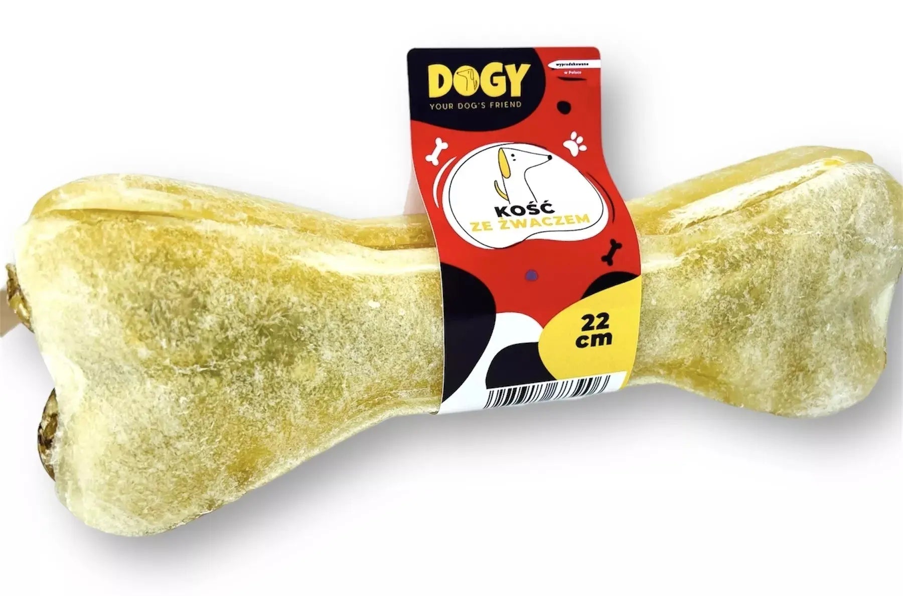 DOGY - Kość ze żwaczem 22cm 1szt DOGY