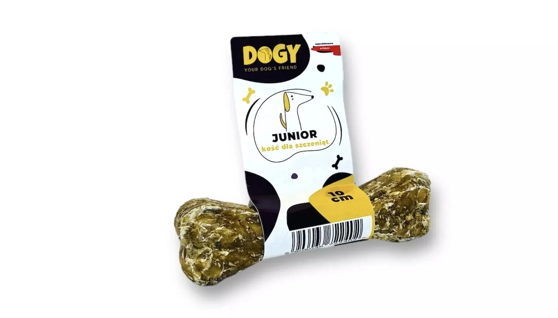 DOGY - Kość dla szczeniąt 10cm 1szt DOGY