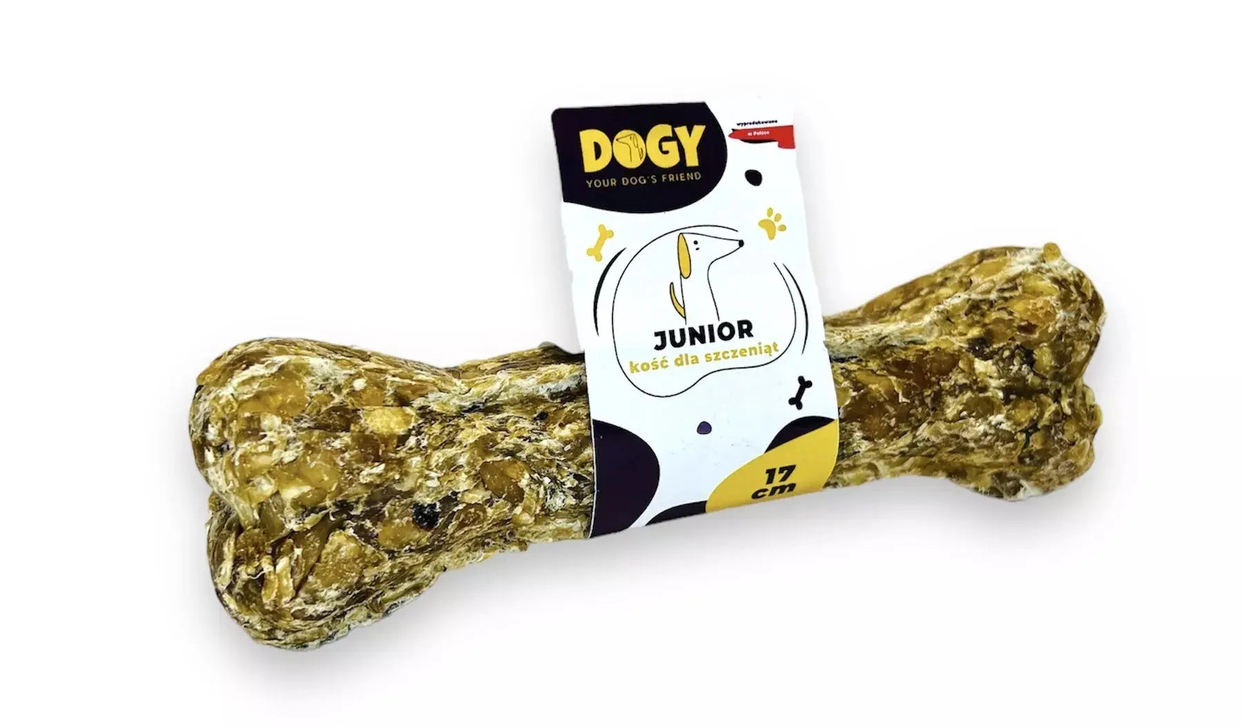 DOGY - Kość dla szczeniąt 17cm DOGY