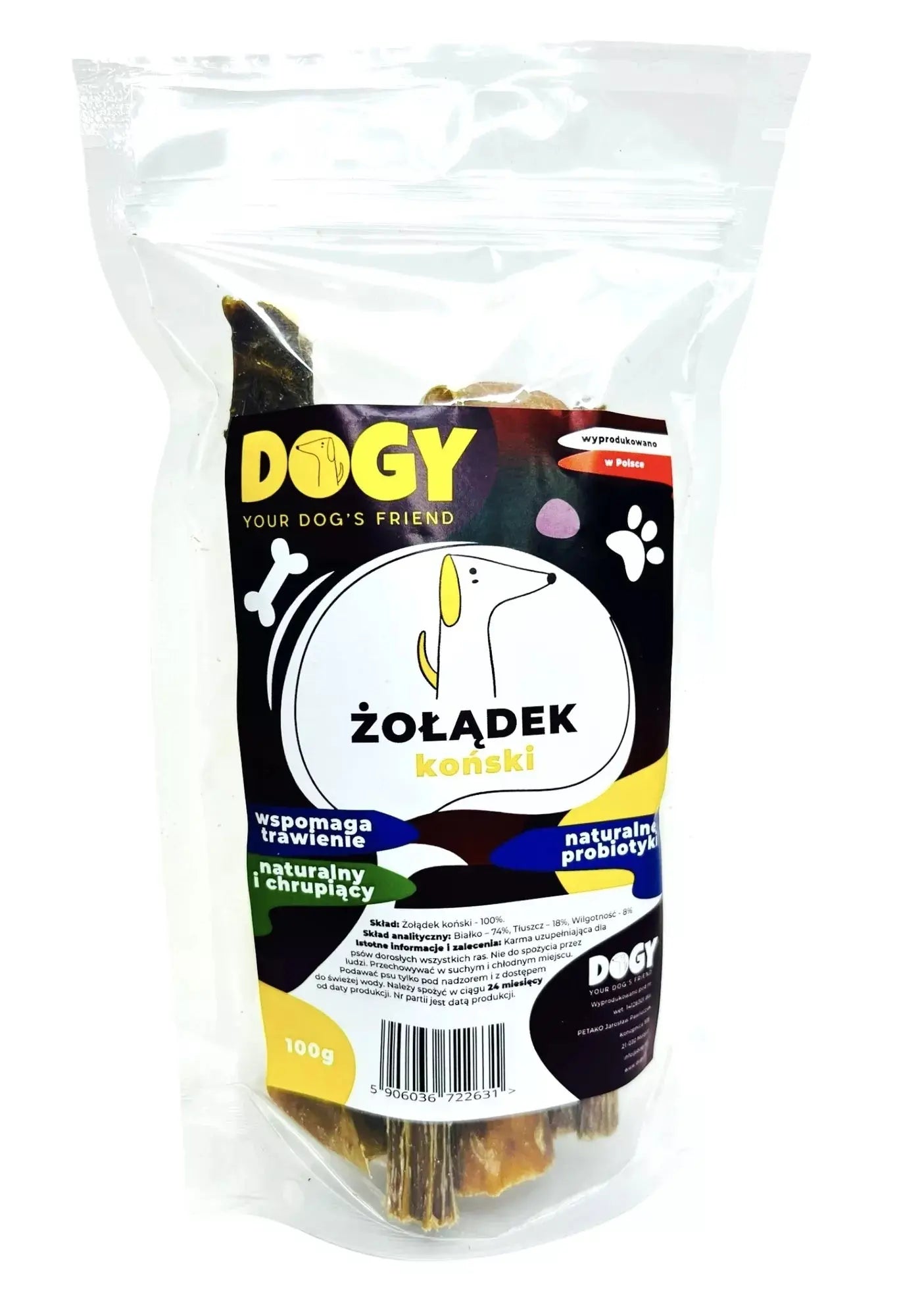 DOGY - Żołądek Koński 100g DOGY