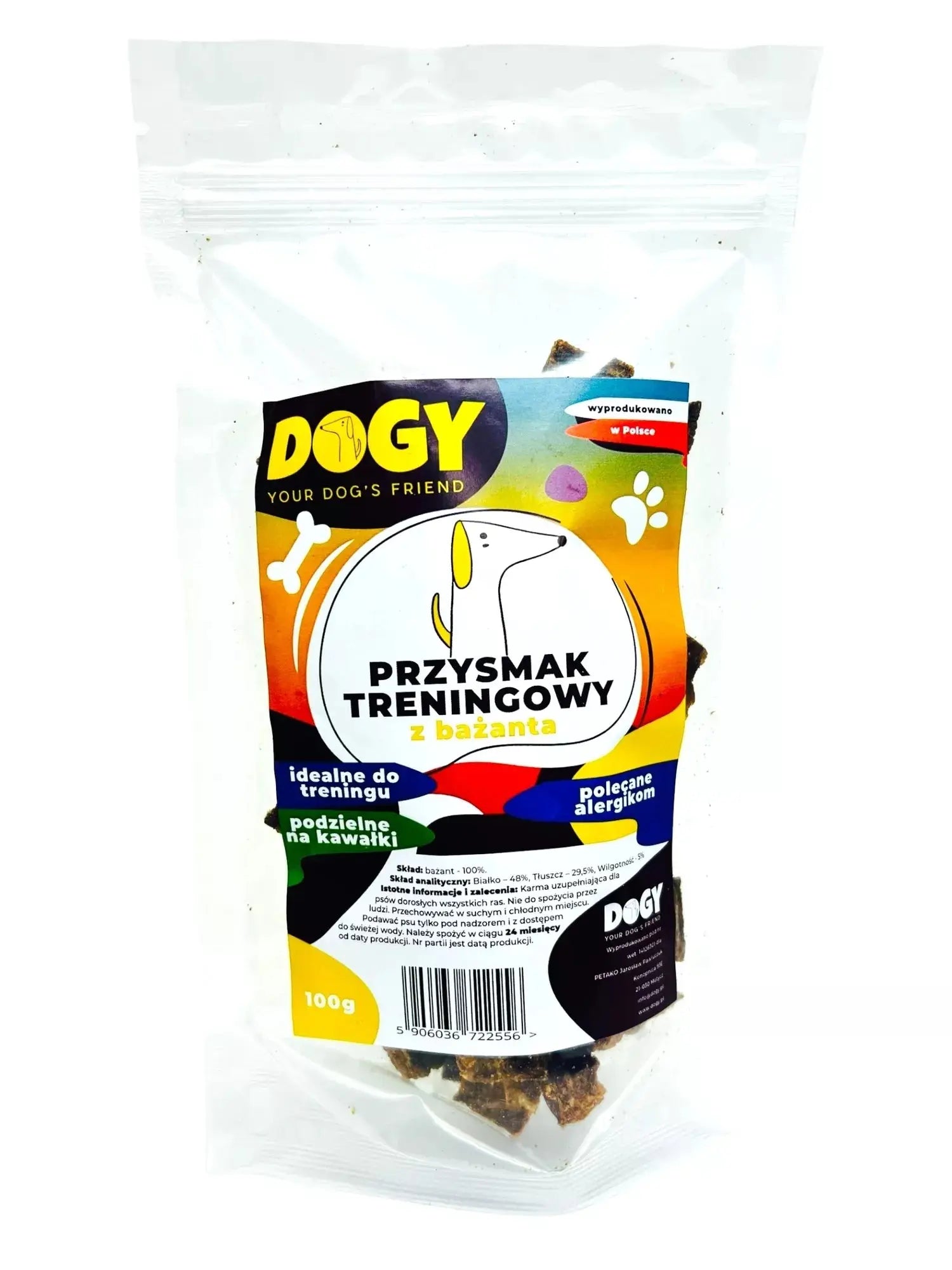 DOGY - Przysmak Treningowy z Bażanta DOGY