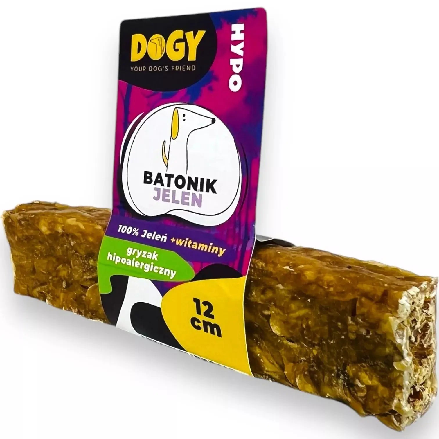 DOGY HYPO - Batonik z Jelenia z dodatkiem witamin 12cm
