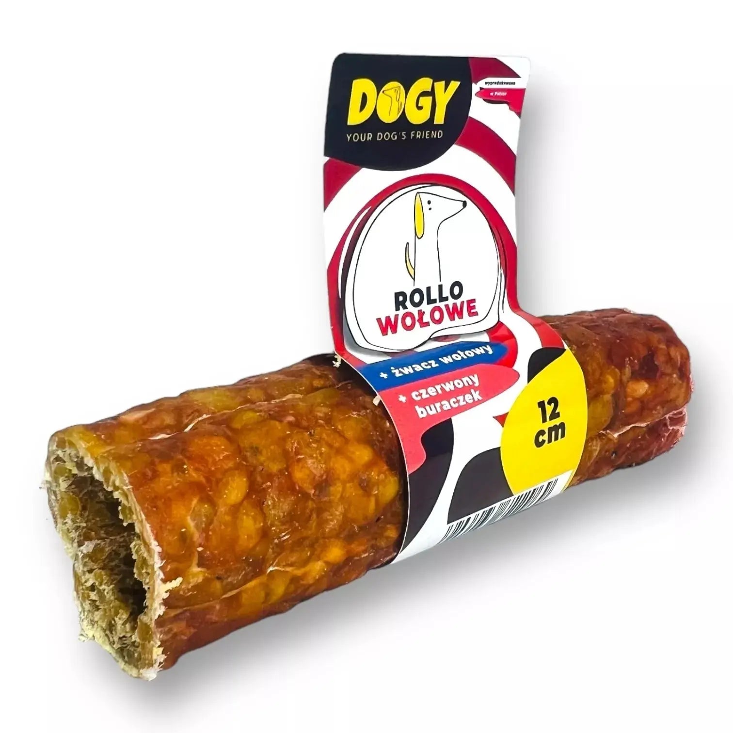 DOGY - ROLLO Wołowe - 12 cm DOGY
