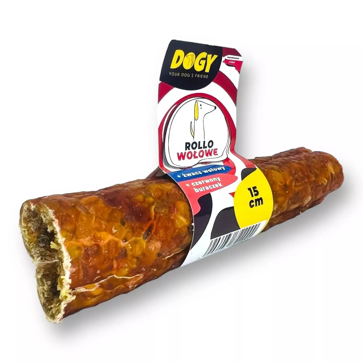 DOGY - ROLLO Wołowe 15cm DOGY