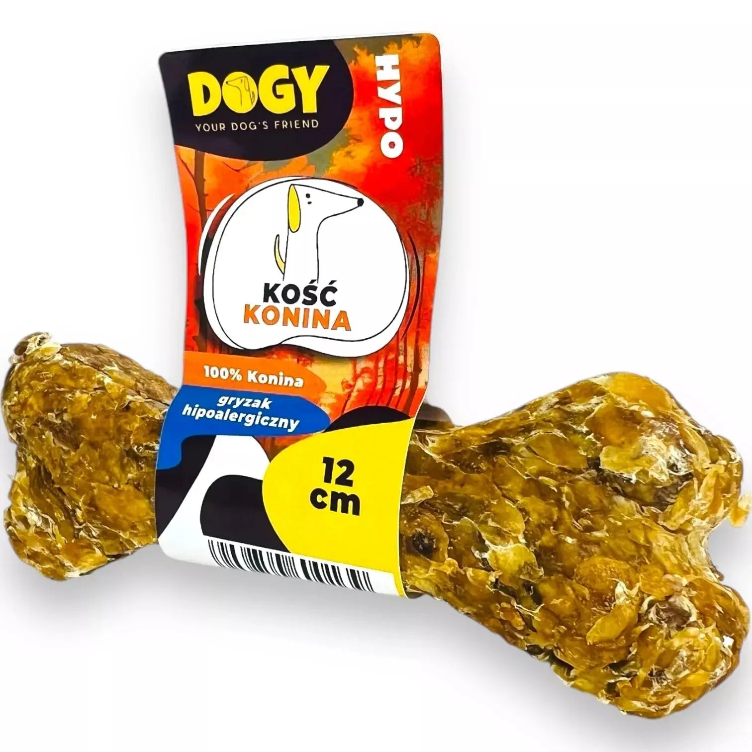 DOGY HYPO - Kość z Koniny 12cm DOGY