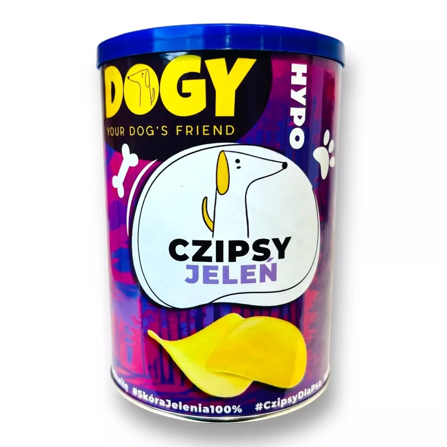 DOGY HYPO - Czipsy z Jelenia 75g DOGY