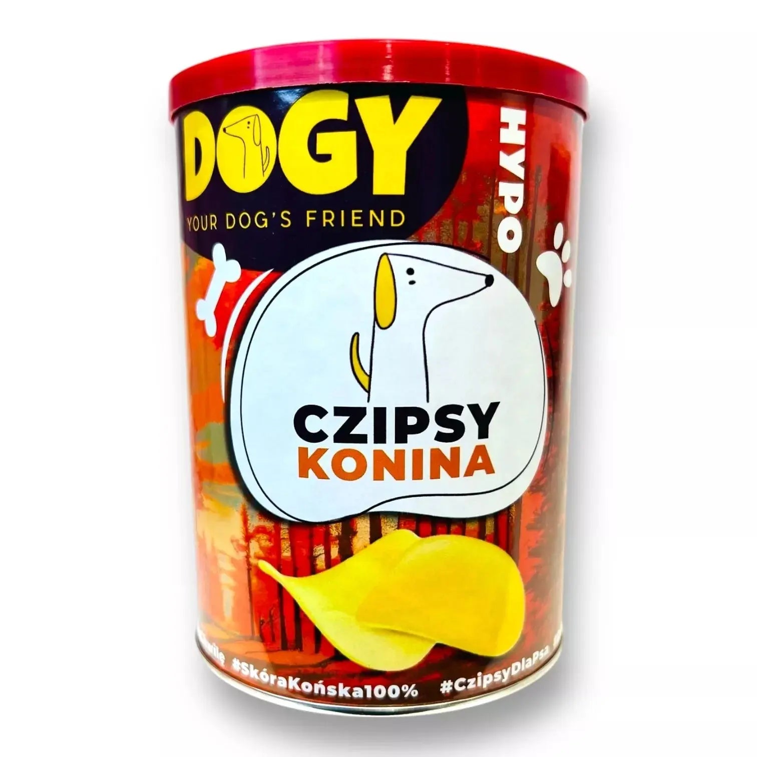 DOGY HYPO - Czipsy z Koniny 75g DOGY
