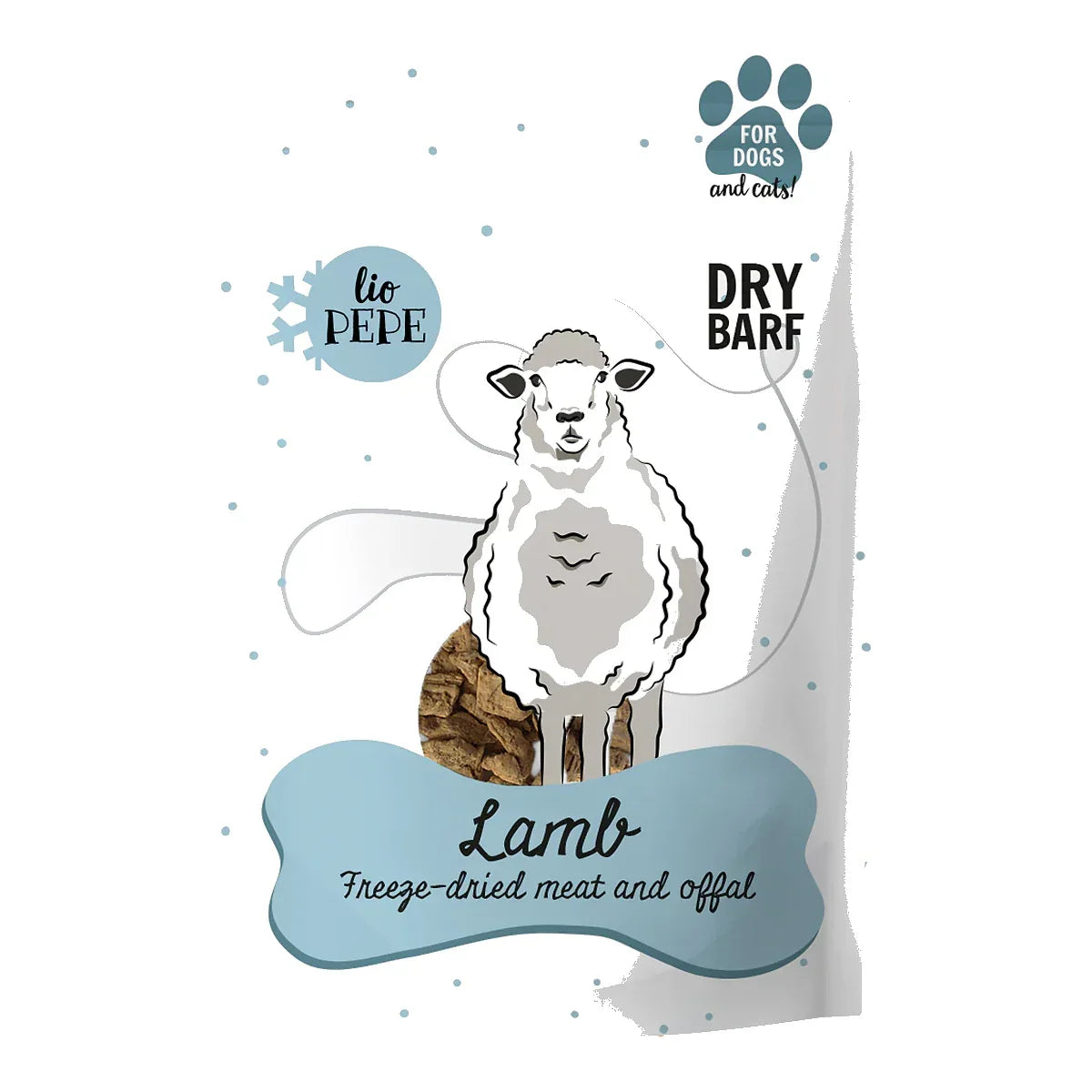 Przysmak Lio PEPE Lamb (jagnięce płuco) 30g – packshot produktu na białym tle