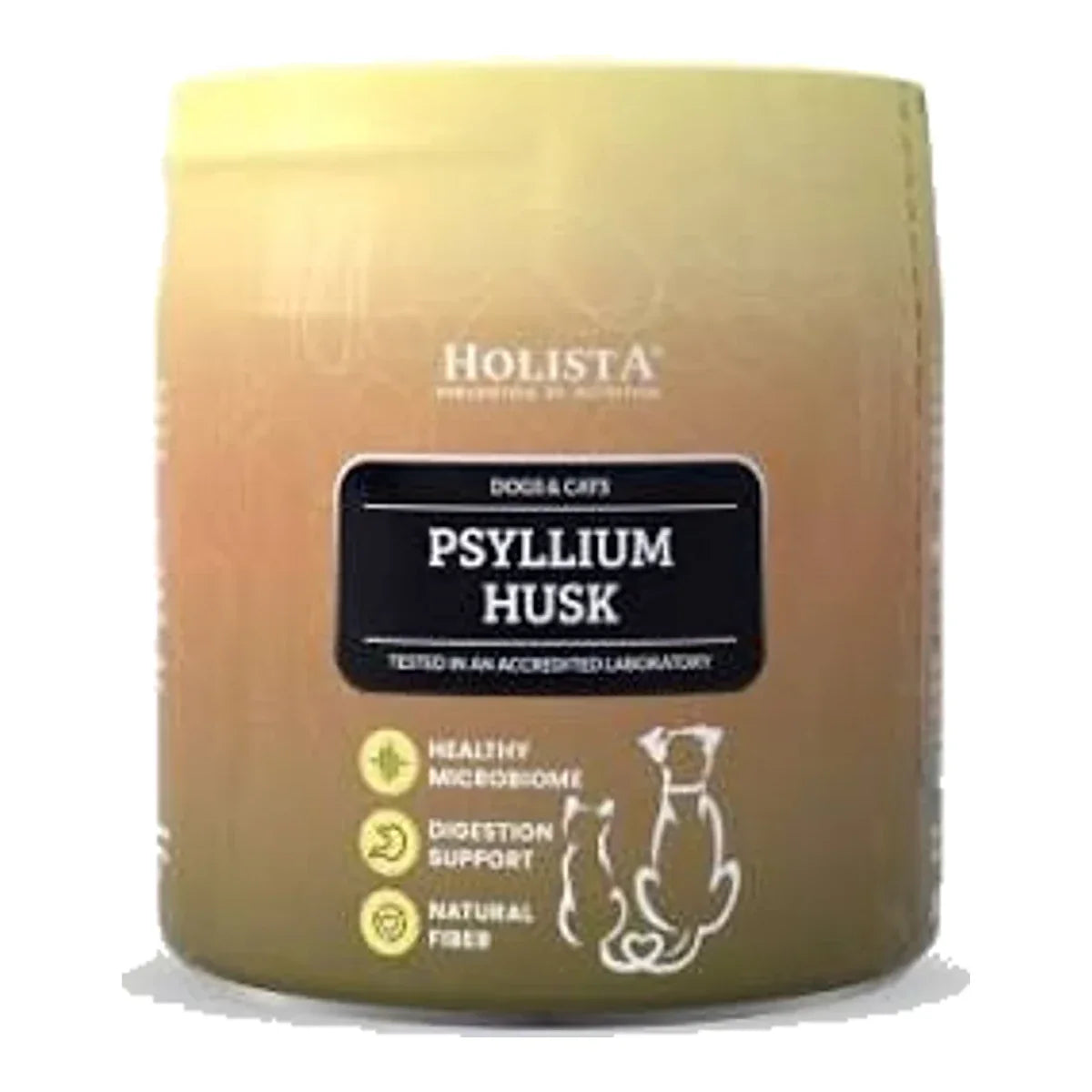 Psyllium Husk dla psa i kota 100g – packshot produktu na białym tle