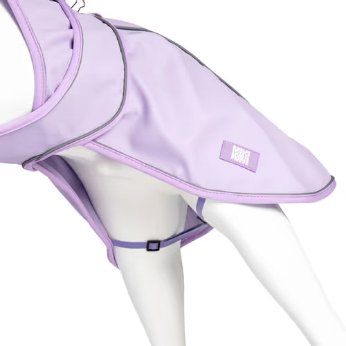 Max&Molly Raincoat for Dogs Matrix 2.0 Lavender - płaszcz przeciwdeszczowy, fioletowy - M Max&Molly