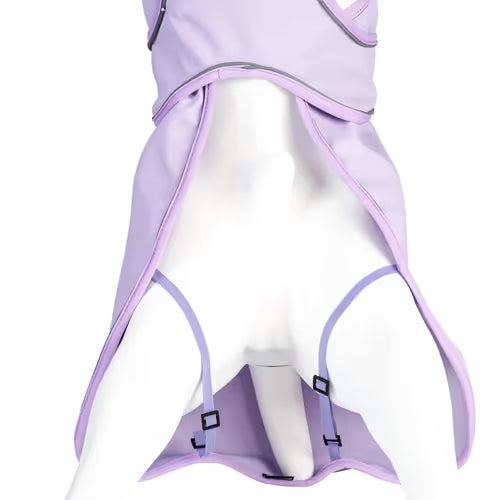 Max&Molly Raincoat for Dogs Matrix 2.0 Lavender - płaszcz przeciwdeszczowy, fioletowy - M Max&Molly