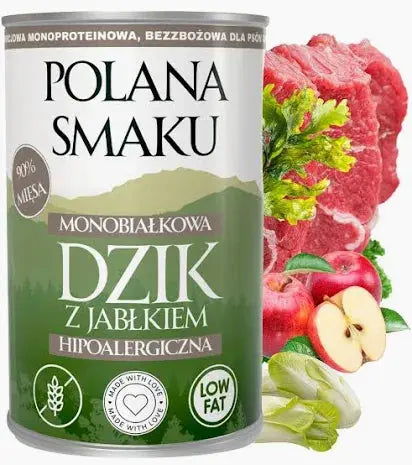 Polana Smaku - Dzik z jabłkiem 400g Polana Smaku