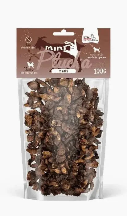 Mini płucka z kozy 100g Syta Micha