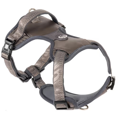 Max&Molly Sport Harness Matrix 2.0 Stone - szelki regulowane dla psa, z identyfikatorem QR, szary Max&Molly