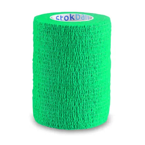 Stokban elastyczny bandaż samoprzylepny 7,5cm/4,5m - Jasny zielony