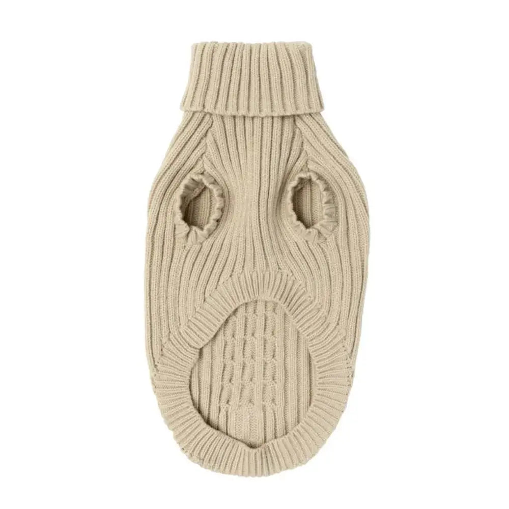 Sweter z dzianiny FuzzYard Life Piaskowy S5 FuzzYard