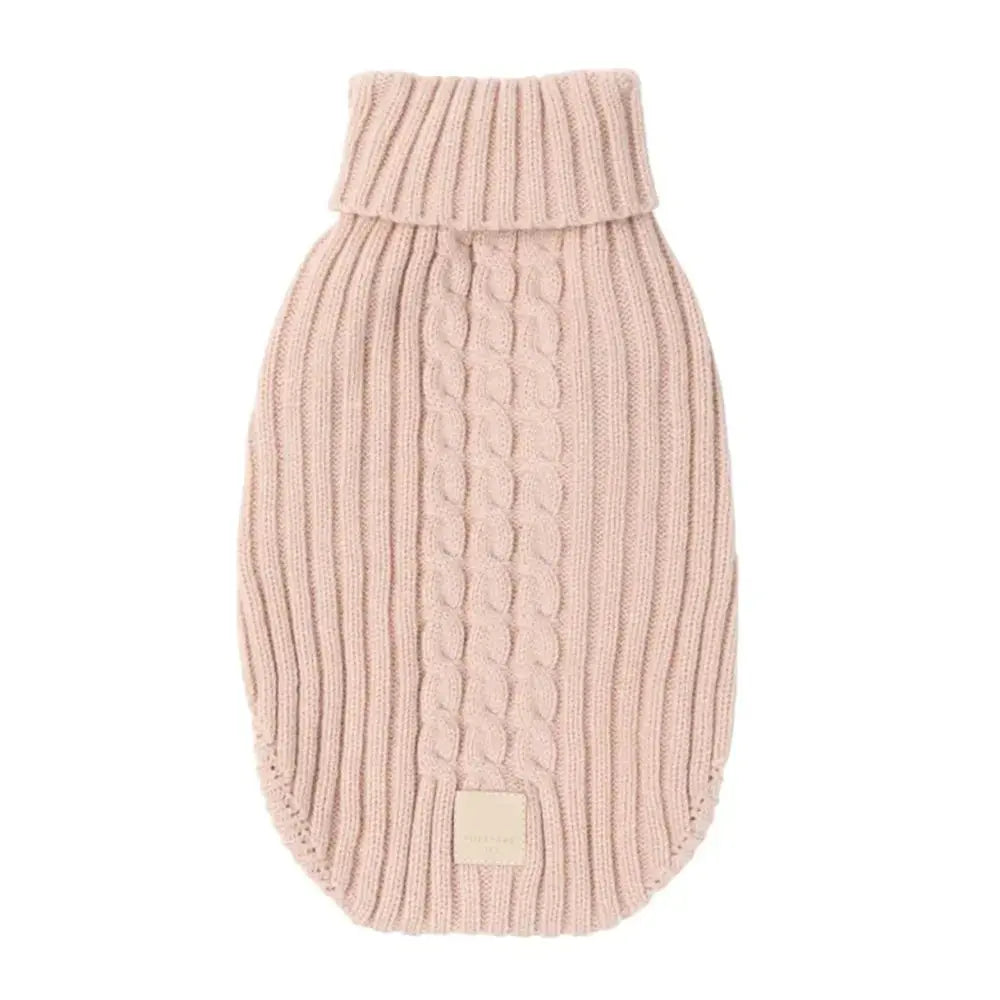 Sweter z dzianiny FuzzYard Life Pudrowy Róz S5 FuzzYard