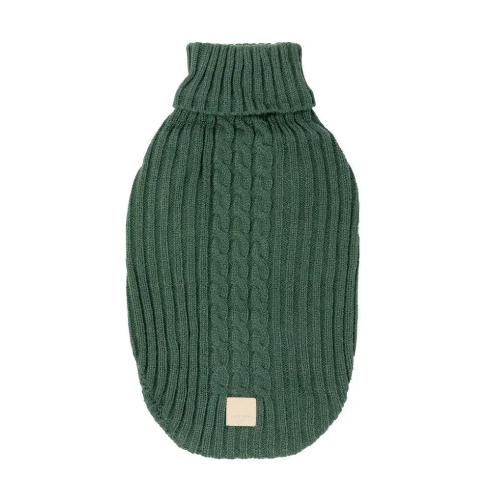 Sweter z dzianiny FuzzYard Life Mirtowa Zielen S1 FuzzYard