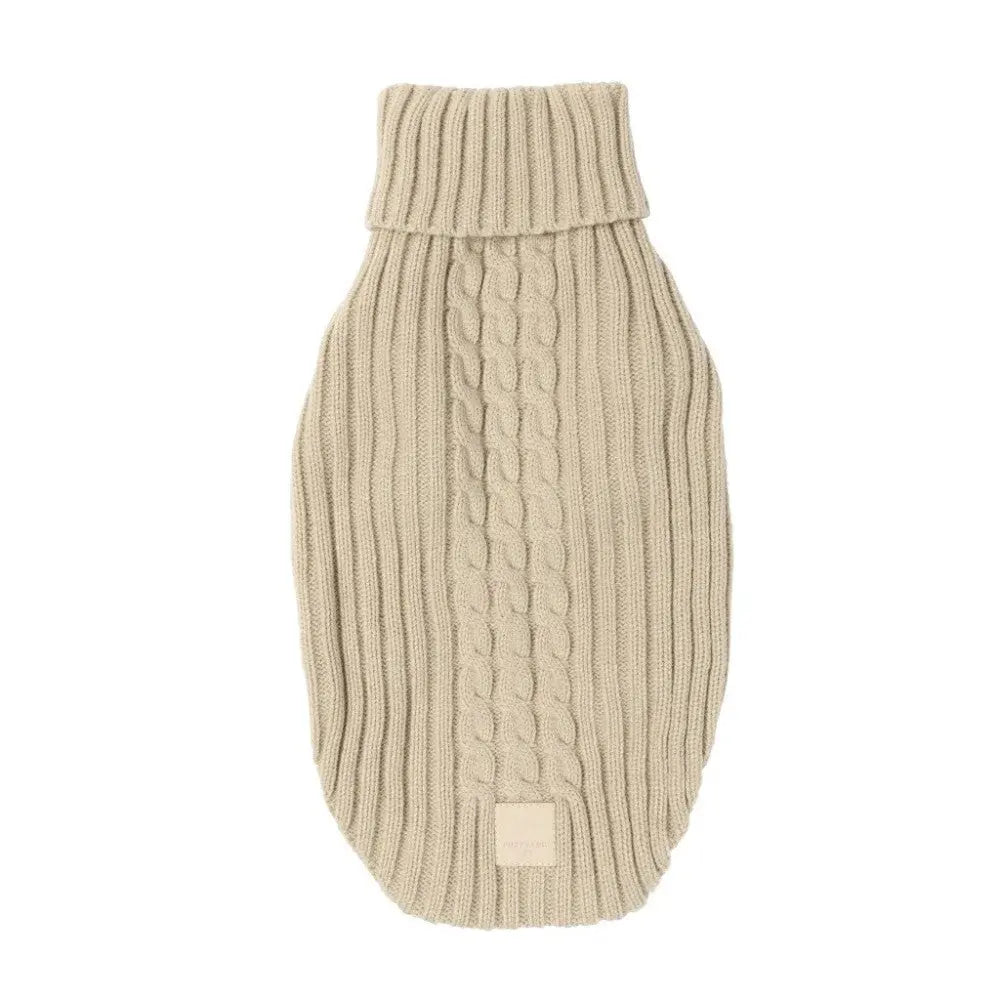 Sweter z dzianiny FuzzYard Life Piaskowy S1 FuzzYard