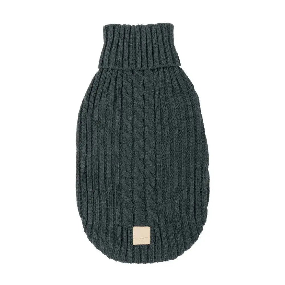 Sweter z dzianiny FuzzYard Life Szary Łupek S1 FuzzYard