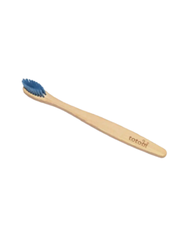 Ekologiczna szczoteczka do zębów dla psa, niebieska, rozmiar S Totobi