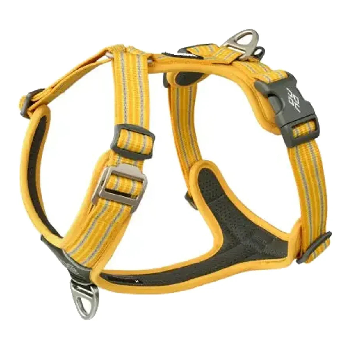 DOG Copenhagen Comfort Walk Air 3.0 – szelki dla psa, Lemon – packshot produktu na białym tle
