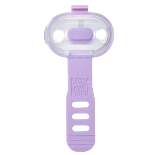 Max&Molly Matrix 2.0 Ultra LED - lampka dla psa, pastelowa kolorystyka - Fioletowy Max&Molly