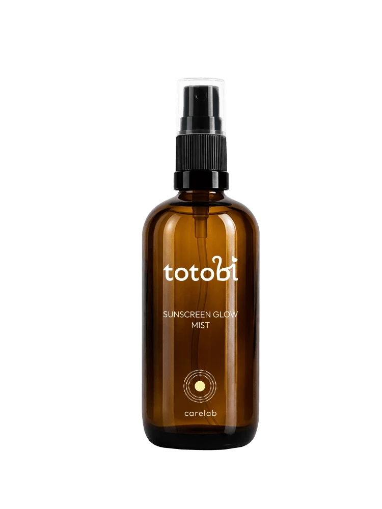 Totobi carelab Sunscreen Glow Mist - Ochronno – nabłyszczająca mgiełka z filtrami UVA i UVB, dla psa i kota