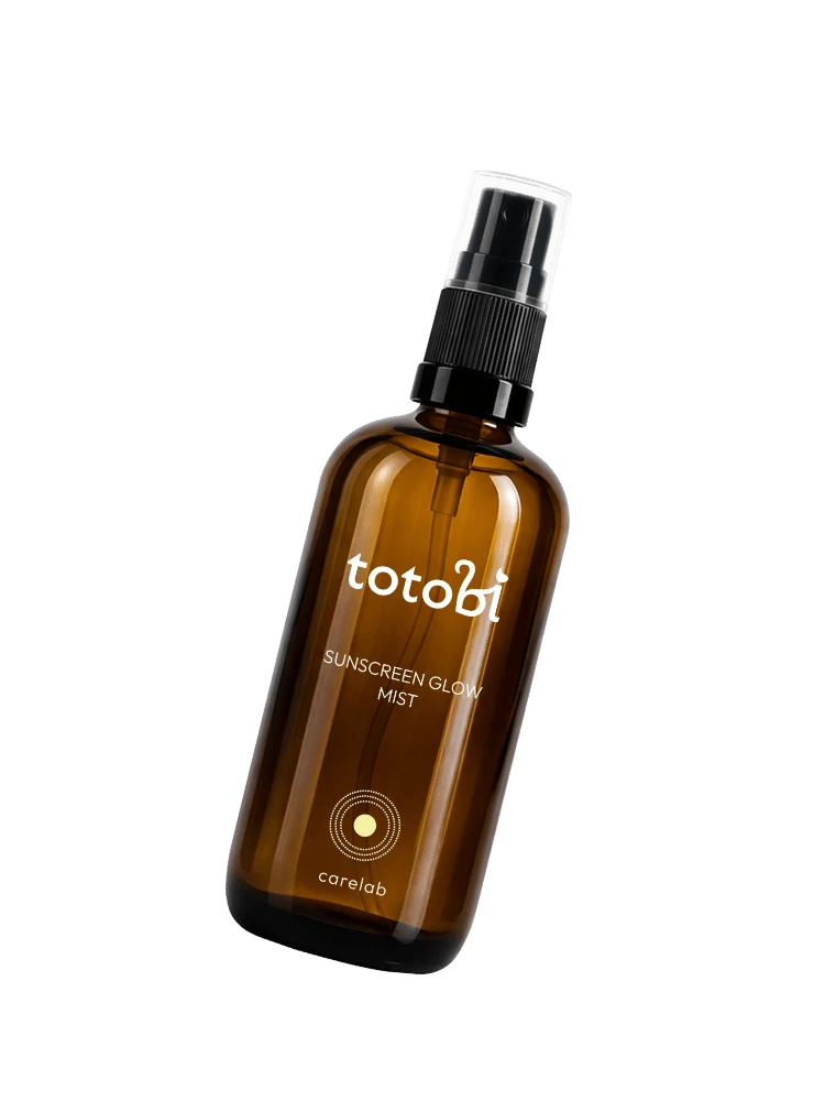 Totobi carelab Sunscreen Glow Mist - Ochronno – nabłyszczająca mgiełka z filtrami UVA i UVB, dla psa i kota