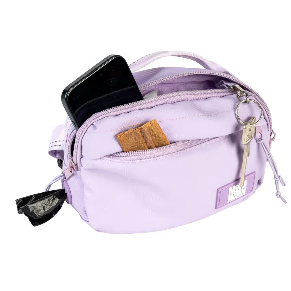 Max&Molly Training Bag Matrix 2.0 - nerka na spacer z psem, z wodoodporną powierzchnią - Lawendowy Max&Molly