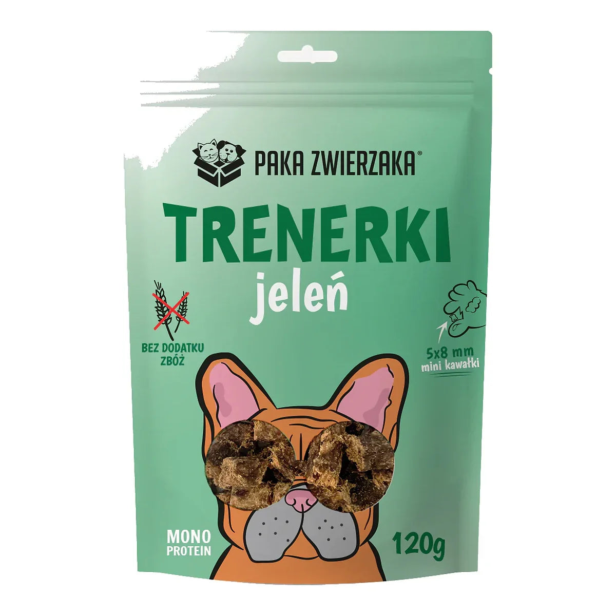 Trenerki Jeleń 120g – packshot produktu na białym tle