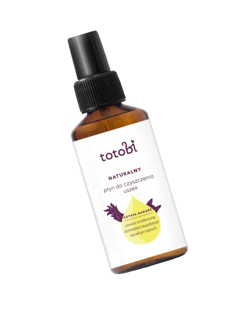 Naturalny płyn do czyszczenia uszek, 100 ml Totobi