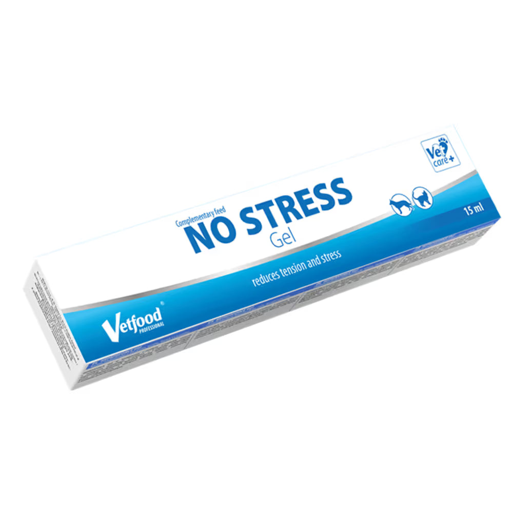 Vetfood No Stress Gel 15ml - preparat w żelu łagodzący stres u psa i kota Vetfood Professional