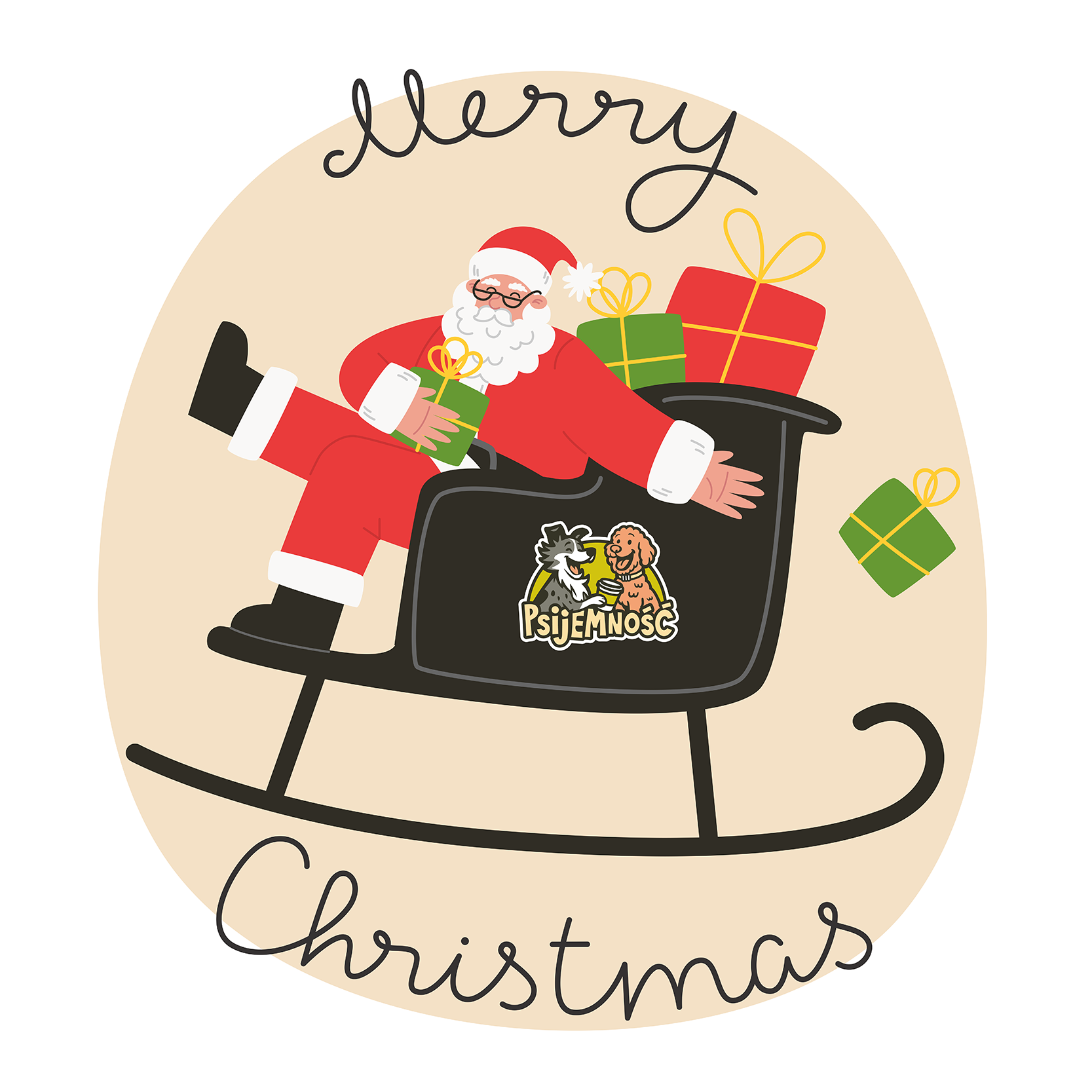 Świąteczna Karta Podarunkowa Voucher Psijemność Psijemność