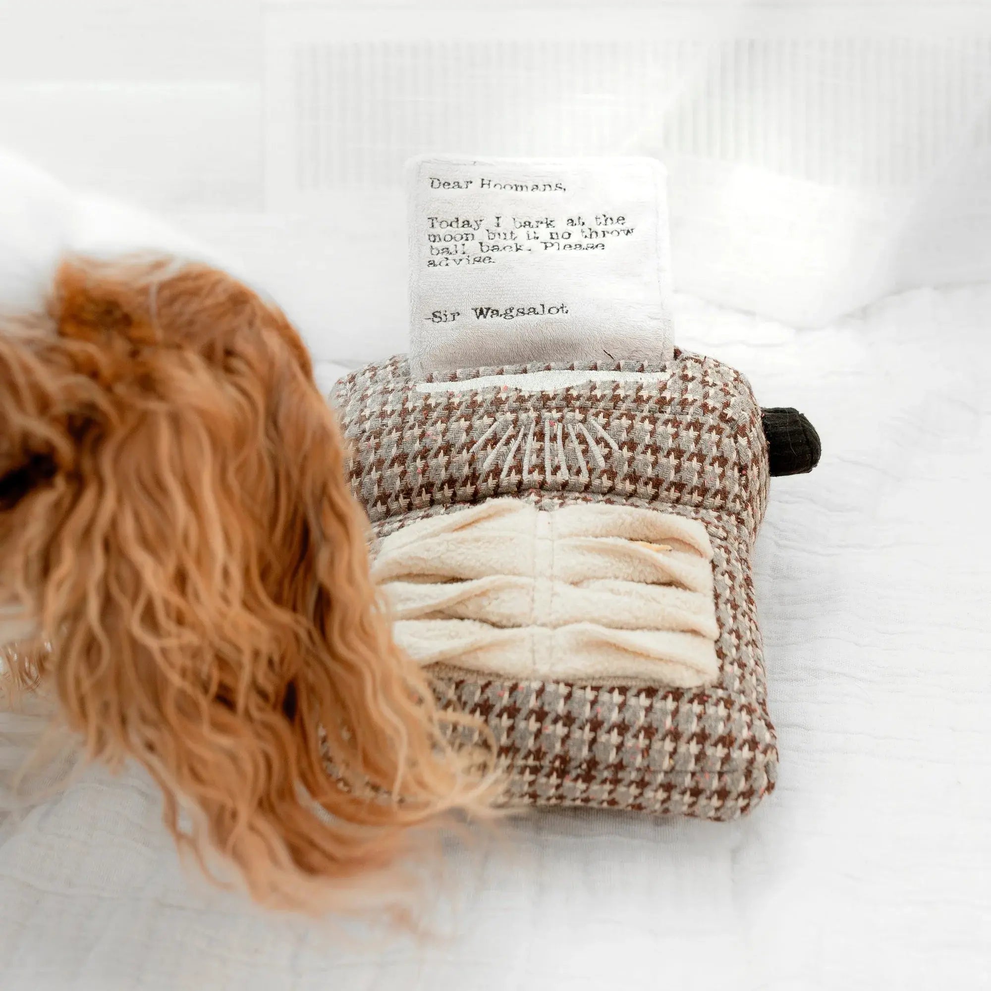 Typewriter snuffle + squeaky