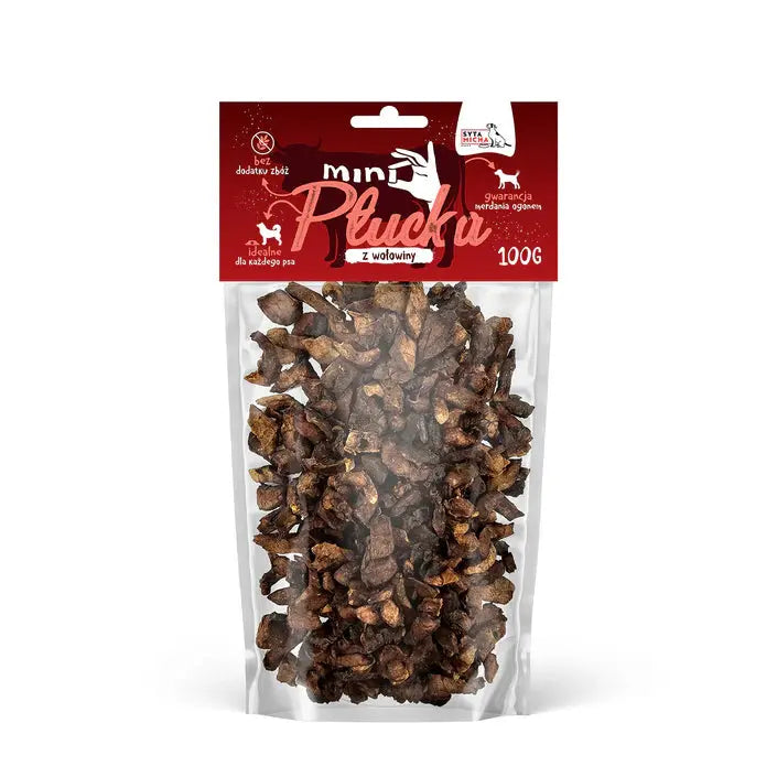 Mini płucka z wołowiny 100g Syta Micha
