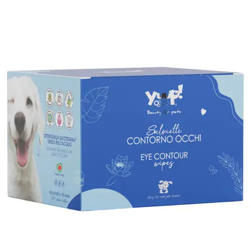 Yuup! Eye Contour Wipes 50 szt. - chusteczki do pielęgnacji okolic oczu psa i kota