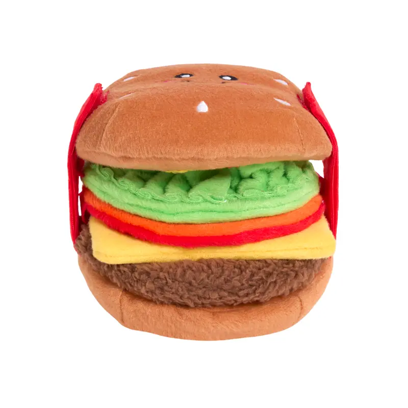 ZippyPaws mata węchowa Cheeseburger Snufflerz sałata pomidor ser mięso ZP1150