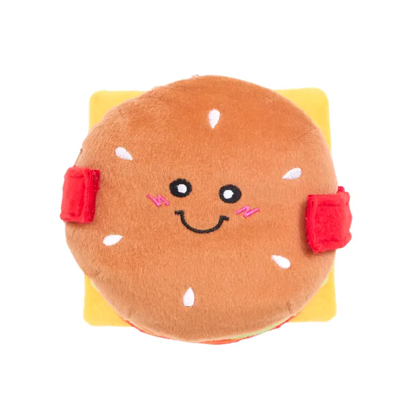 ZippyPaws mata węchowa Cheeseburger Snufflerz sałata pomidor ser mięso ZP1150