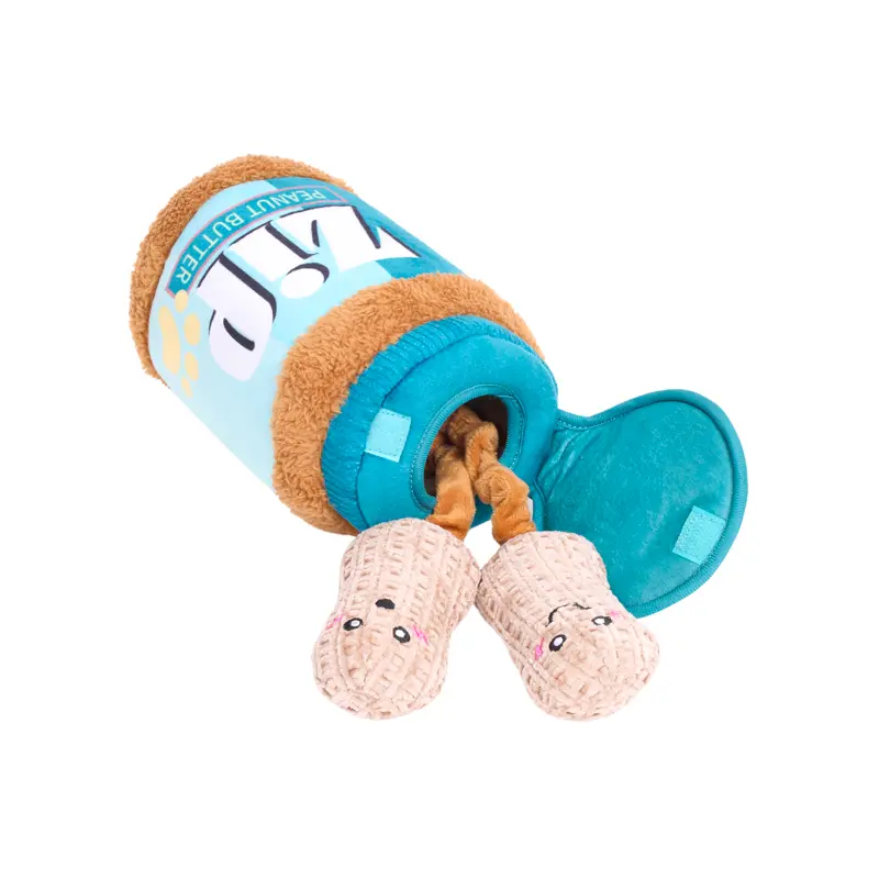ZippyPaws pluszowa norka bungee dla psa Masło orzechowe ZP1110 ZippyPaws