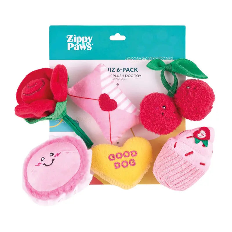 ZippyPaws pluszowe zabawki dla psa Słodycze 6szt ZP1617 ZippyPaws
