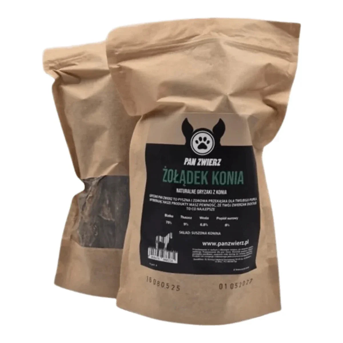 Żołądek konia 250g – packshot produktu na białym tle