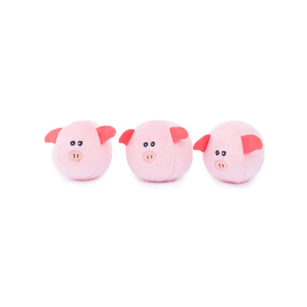 Zippy Paws Burrow® Pig Barn with Bubble Babiez ZippyPaws